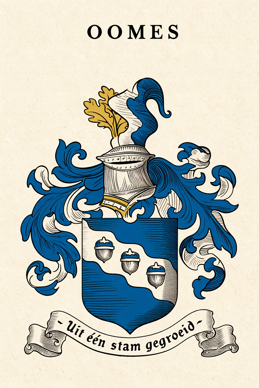 Familiewapen van de achternaam OOMES
