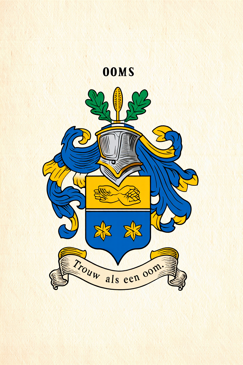 Familiewapen van de achternaam OOMS