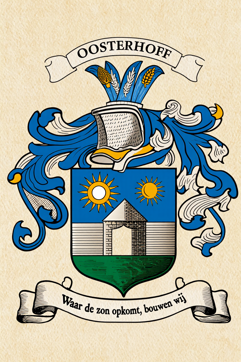Familiewapen van de achternaam OOSTERHOFF