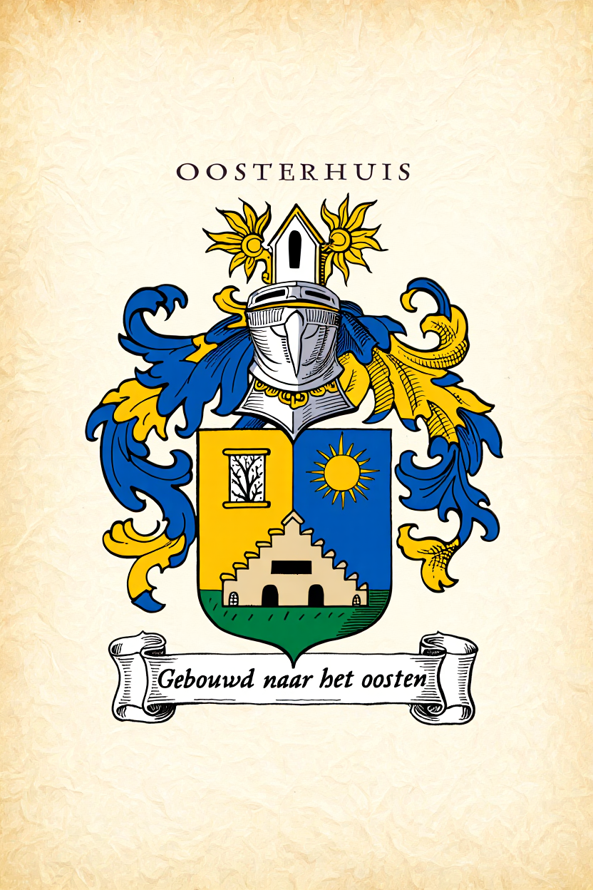 Familiewapen van de achternaam OOSTERHUIS