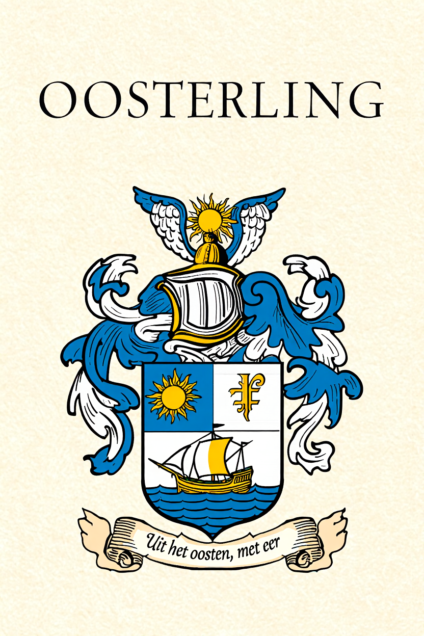 Familiewapen van de achternaam OOSTERLING
