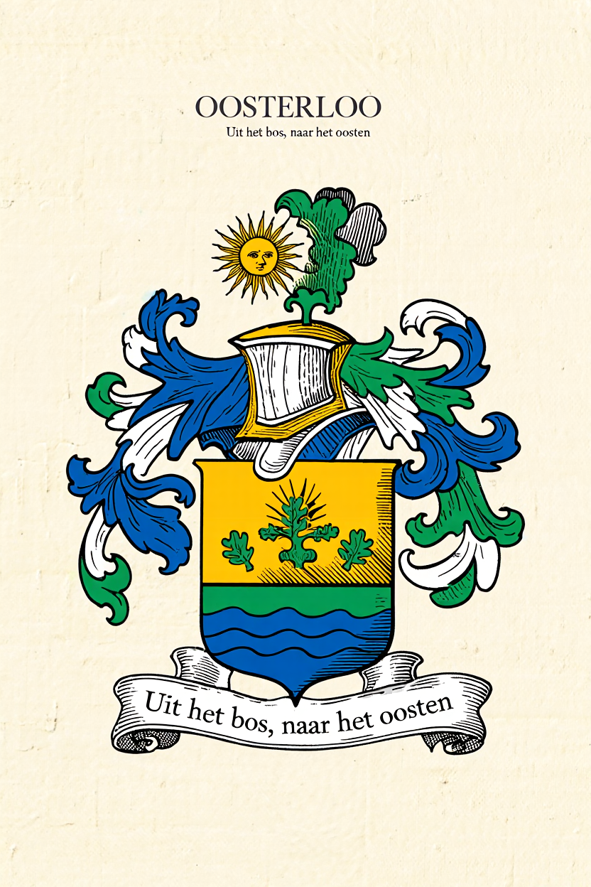 Familiewapen van de achternaam OOSTERLOO