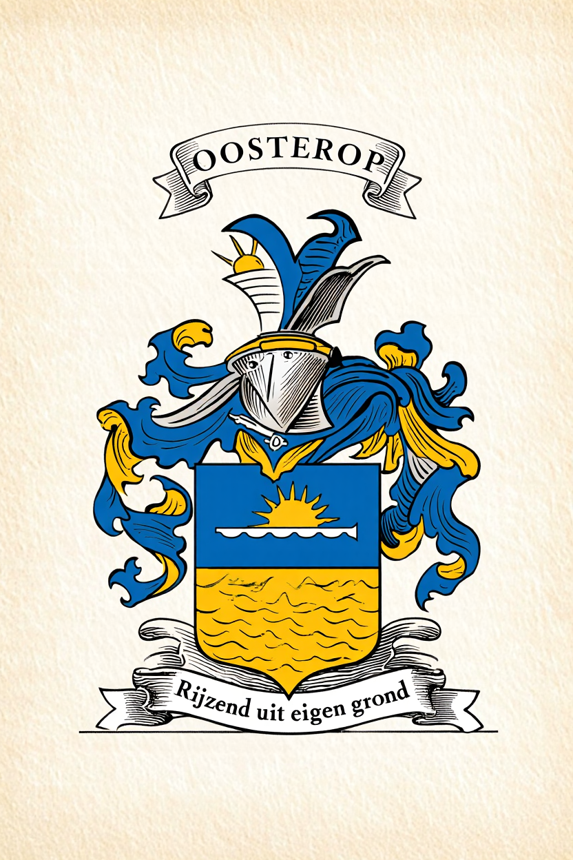 Familiewapen van de achternaam OOSTEROP