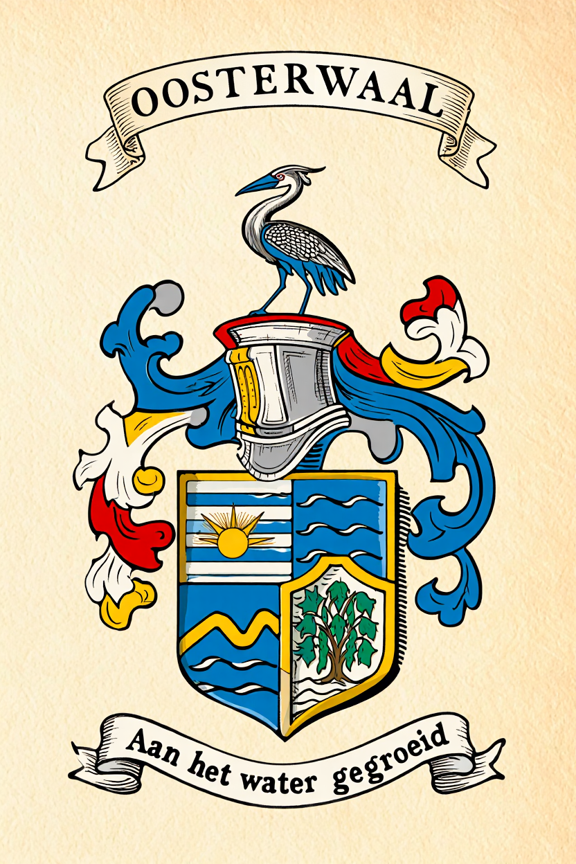 Familiewapen van de achternaam OOSTERWAAL
