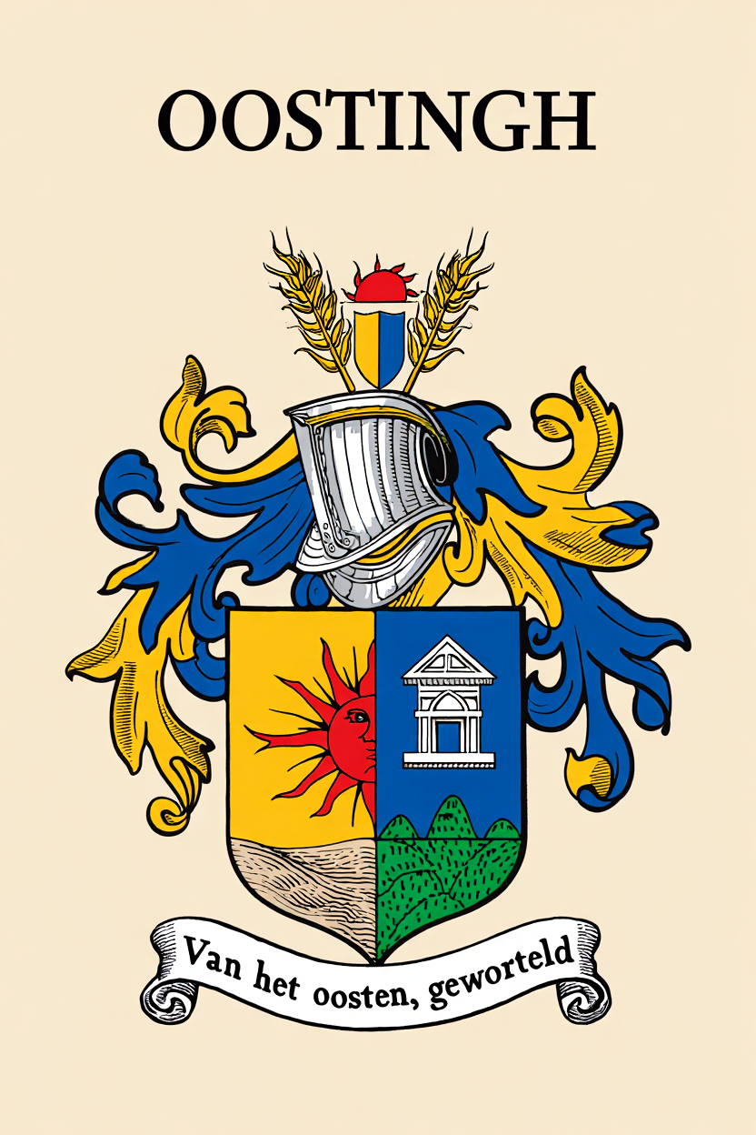 Familiewapen van de achternaam OOSTINGH