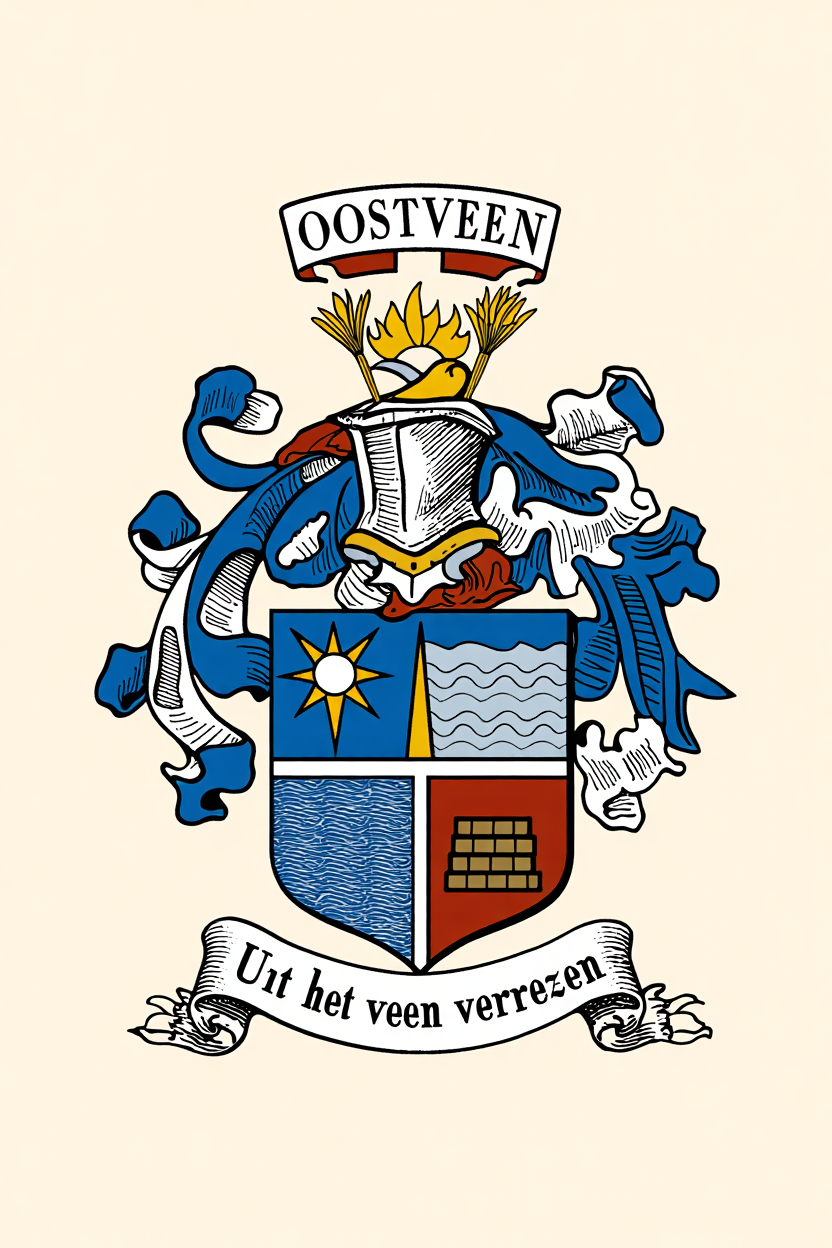 Familiewapen van de achternaam OOSTVEEN