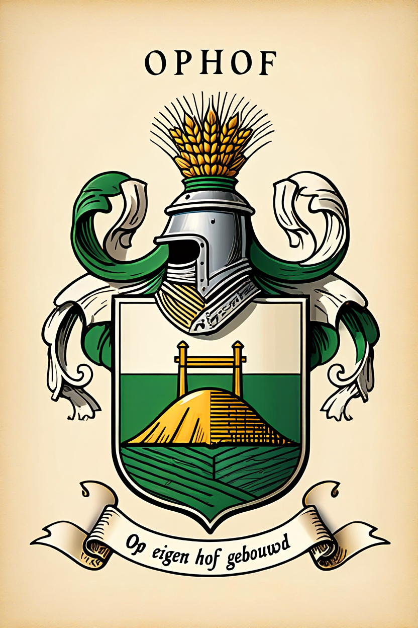 Familiewapen van de achternaam OPHOF