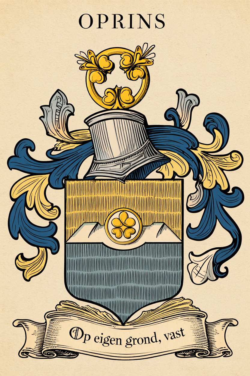 Familiewapen van de achternaam OPRINS