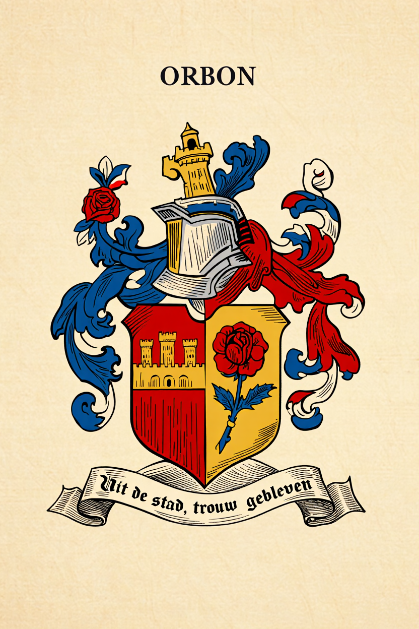 Familiewapen van de achternaam ORBON