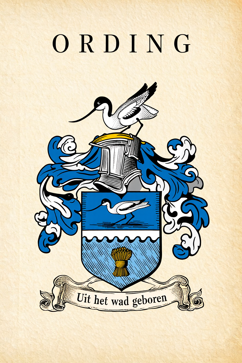 Familiewapen van de achternaam ORDING