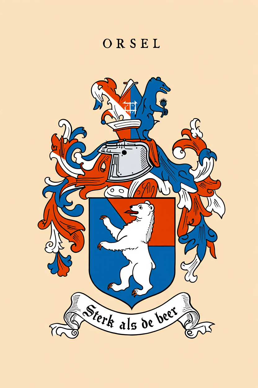 Familiewapen van de achternaam ORSEL