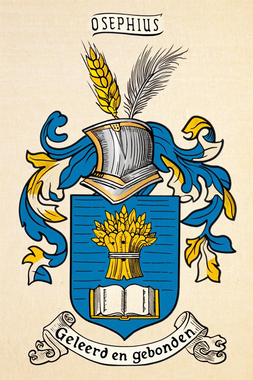 Familiewapen van de achternaam OSEPHIUS (vergrendeld)