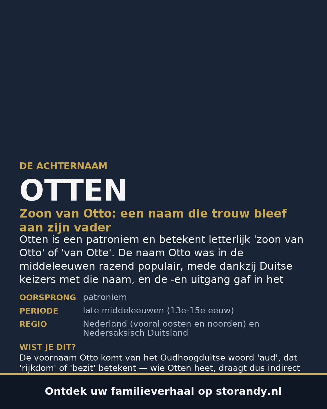 Familiewapen van de achternaam OTTEN