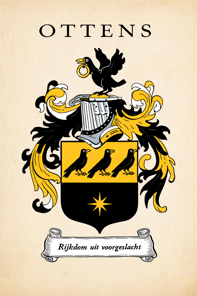 Familiewapen van de achternaam OTTENS