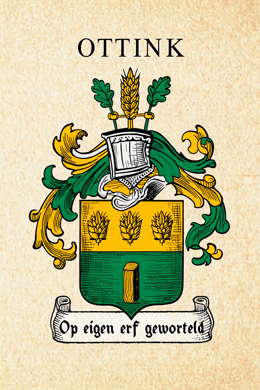Familiewapen van de achternaam OTTINK