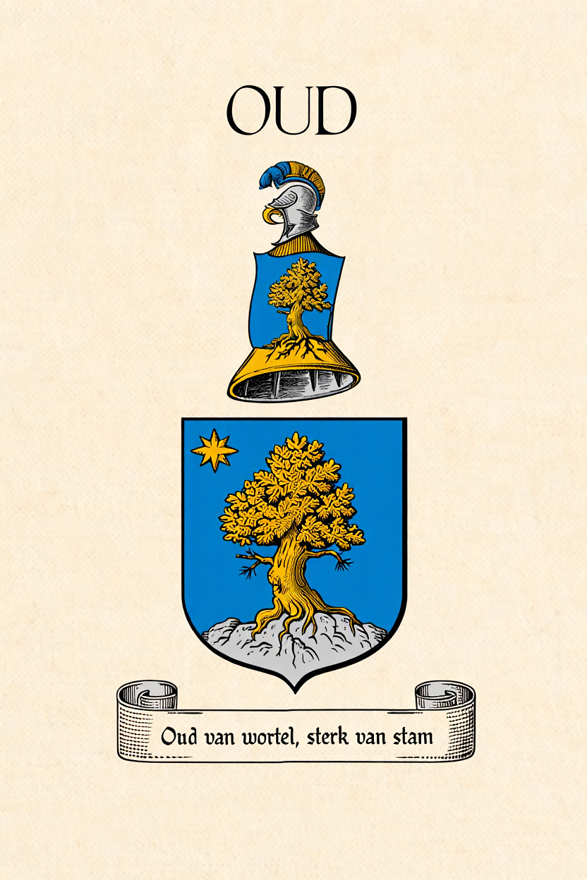 Familiewapen van de achternaam OUD