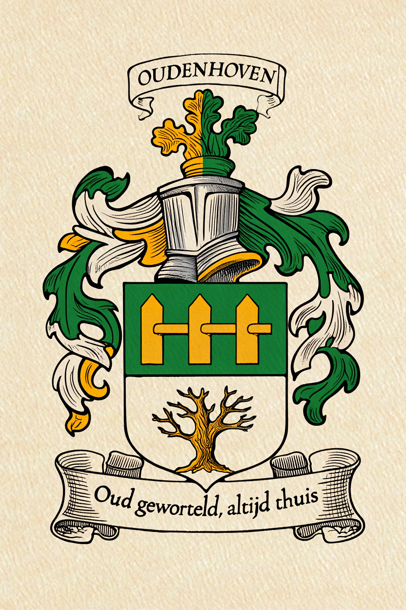 Familiewapen van de achternaam OUDENHOVEN