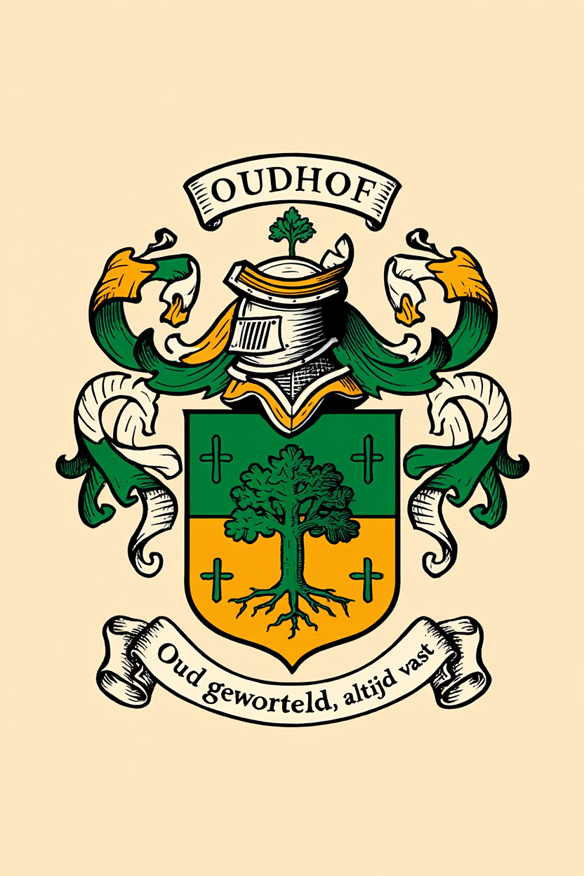 Familiewapen van de achternaam OUDHOF