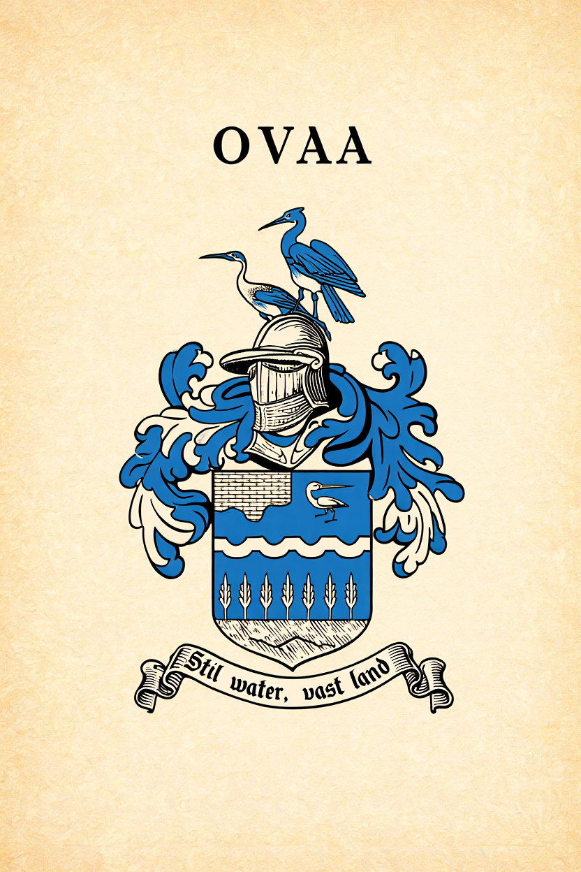 Familiewapen van de achternaam OVAA