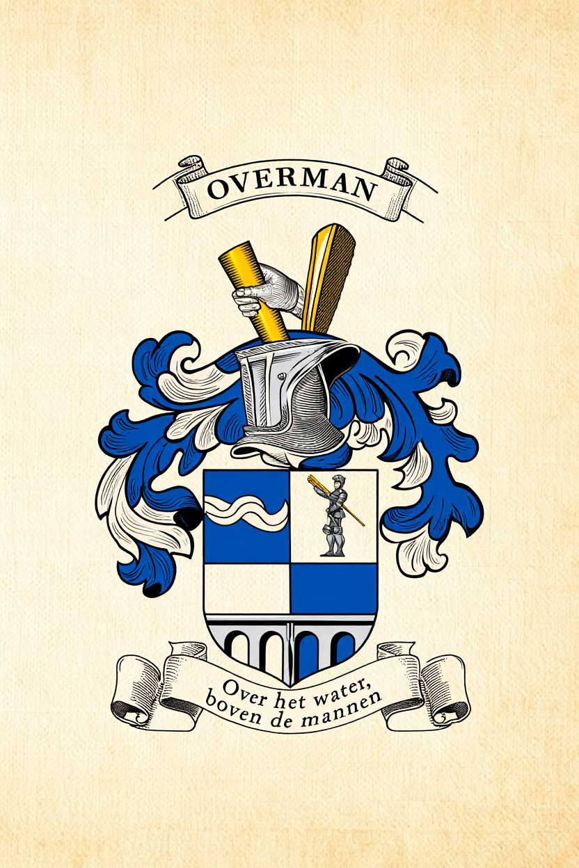 Familiewapen van de achternaam OVERMAN