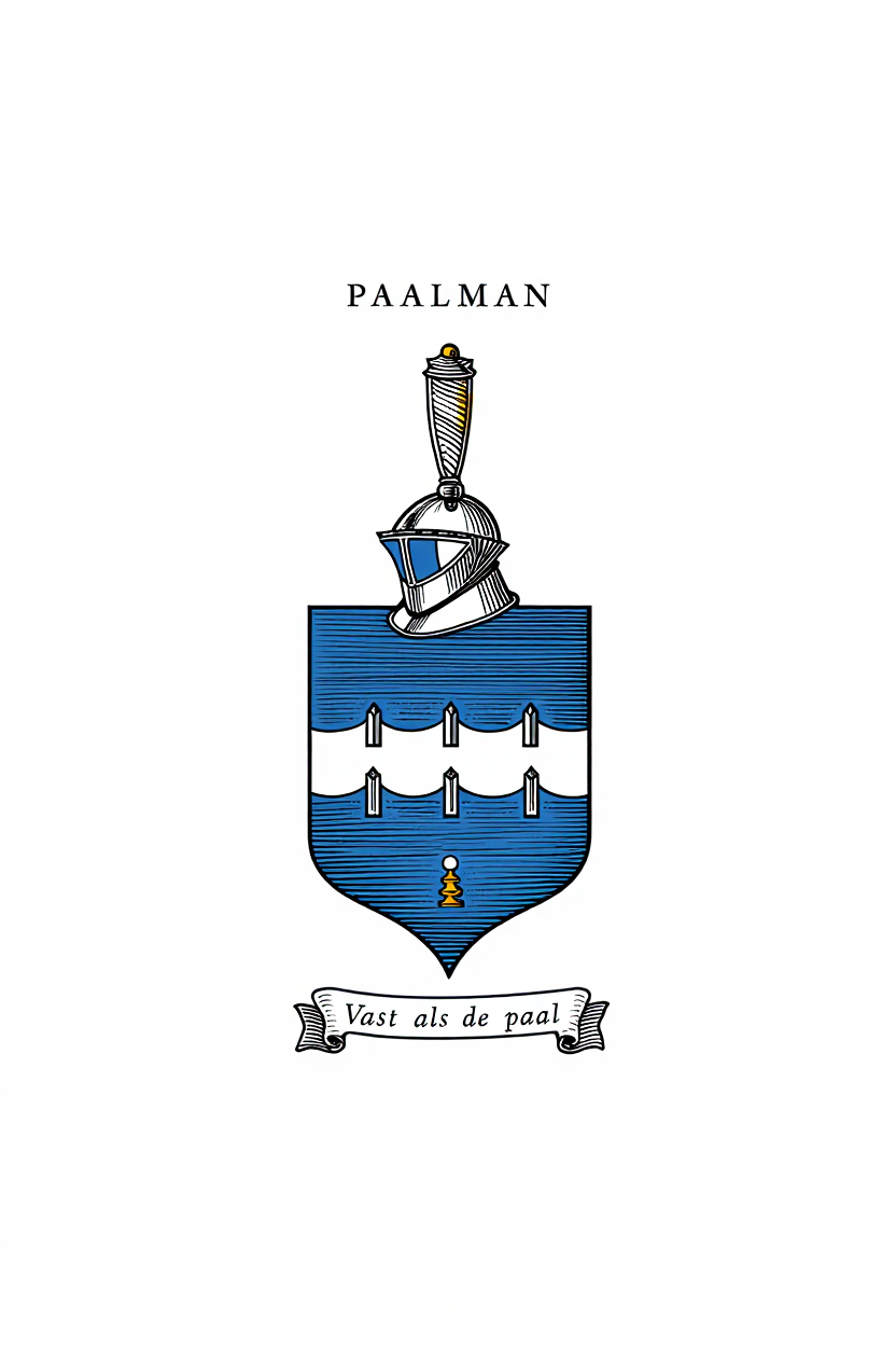 Familiewapen van de achternaam PAALMAN