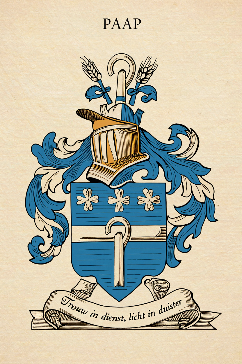 Familiewapen van de achternaam PAAP