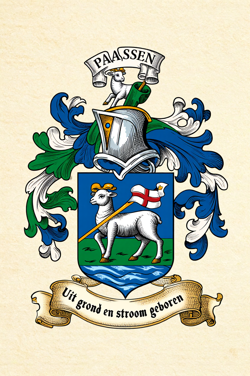 Familiewapen van de achternaam PAASSEN