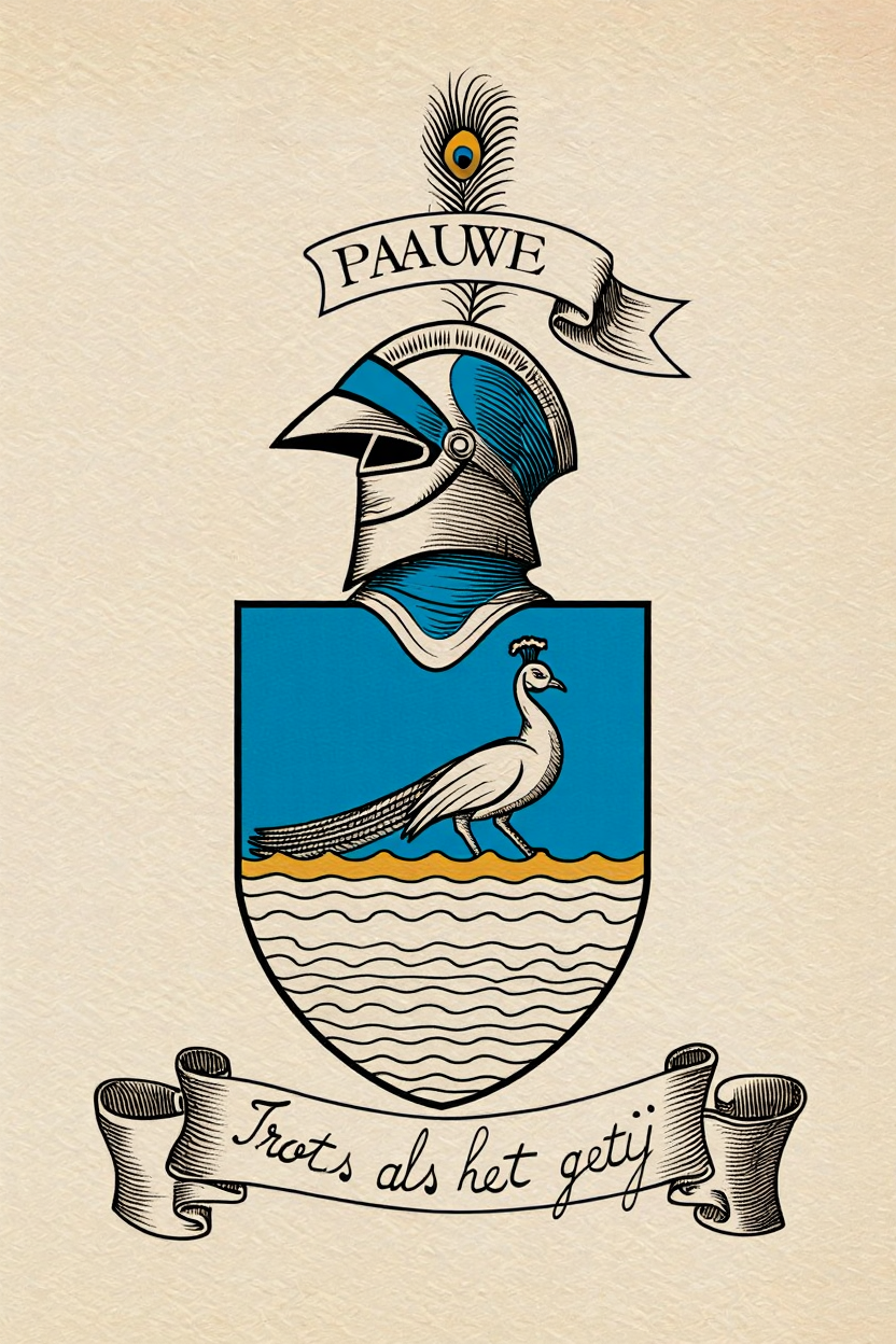 Familiewapen van de achternaam PAAUWE