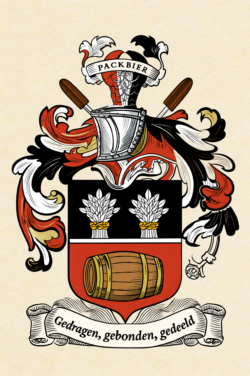 Familiewapen van de achternaam PACKBIER