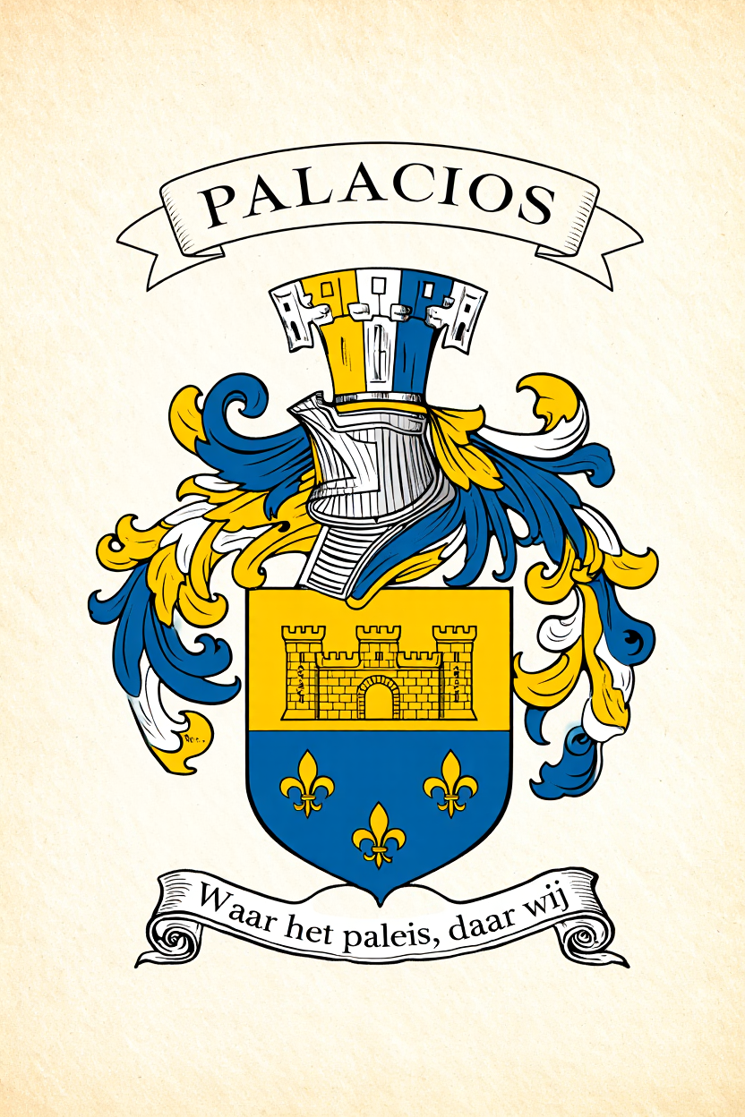 Familiewapen van de achternaam PALACIOS