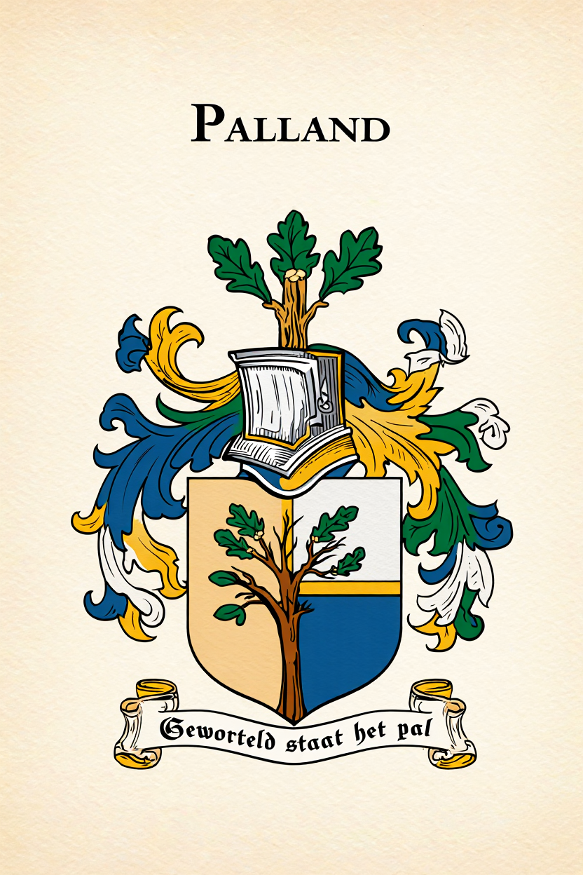 Familiewapen van de achternaam PALLAND