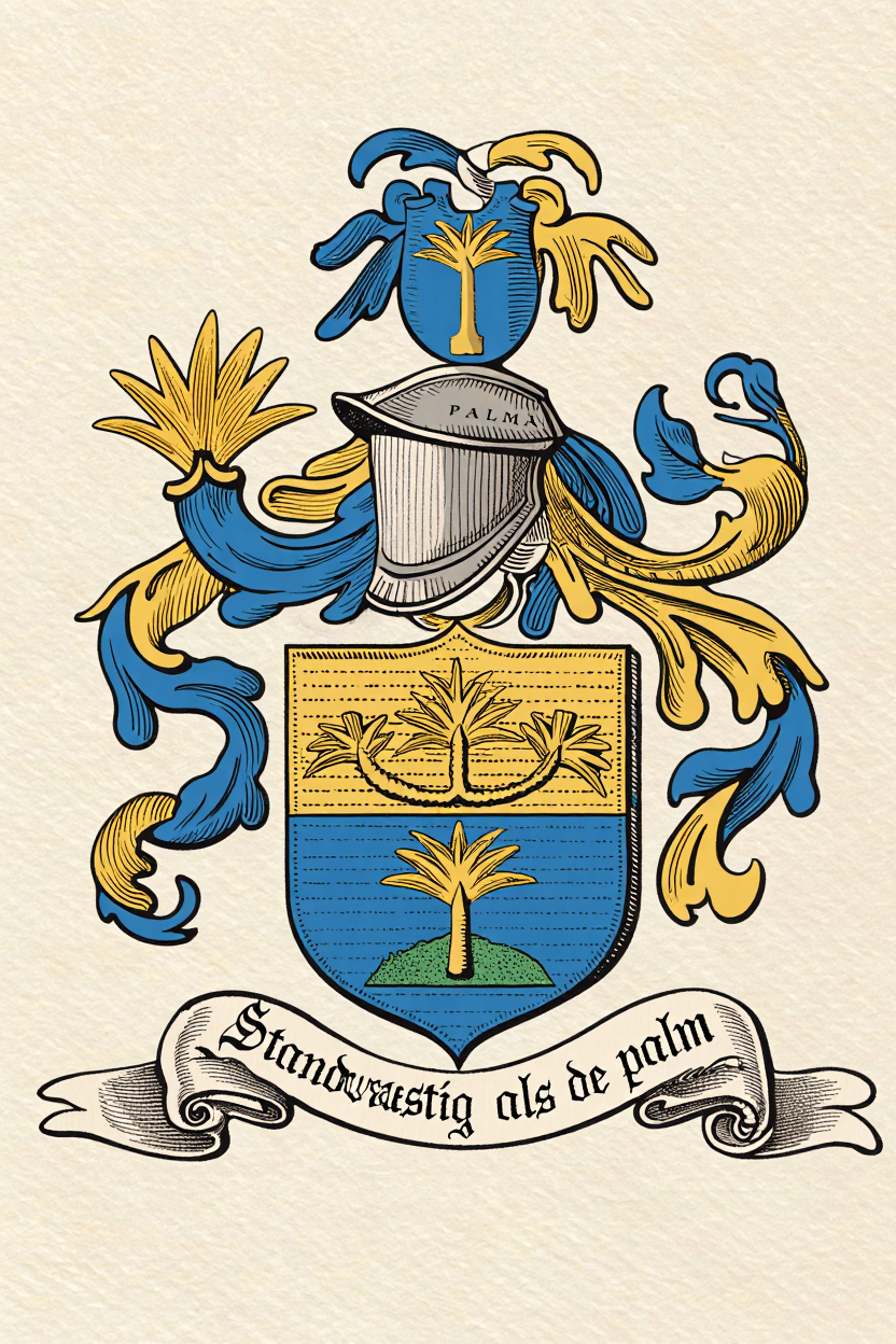Familiewapen van de achternaam PALMA