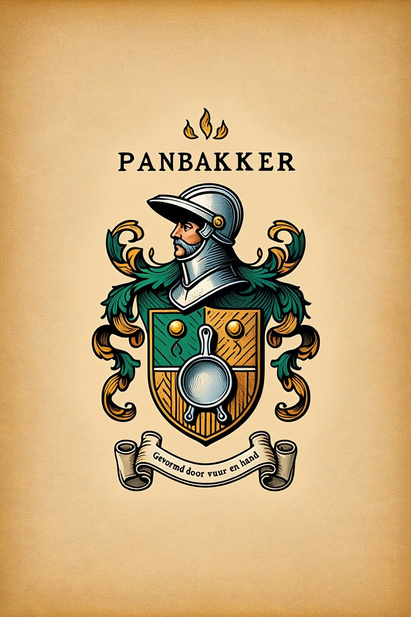Familiewapen van de achternaam PANBAKKER