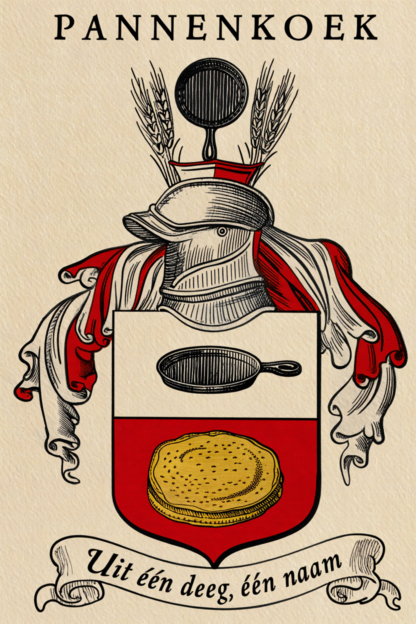 Familiewapen van de achternaam PANNENKOEK