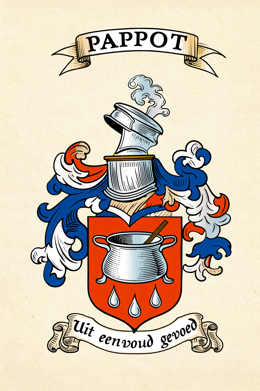 Familiewapen van de achternaam PAPPOT