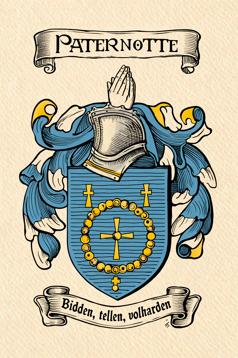 Familiewapen van de achternaam PATERNOTTE