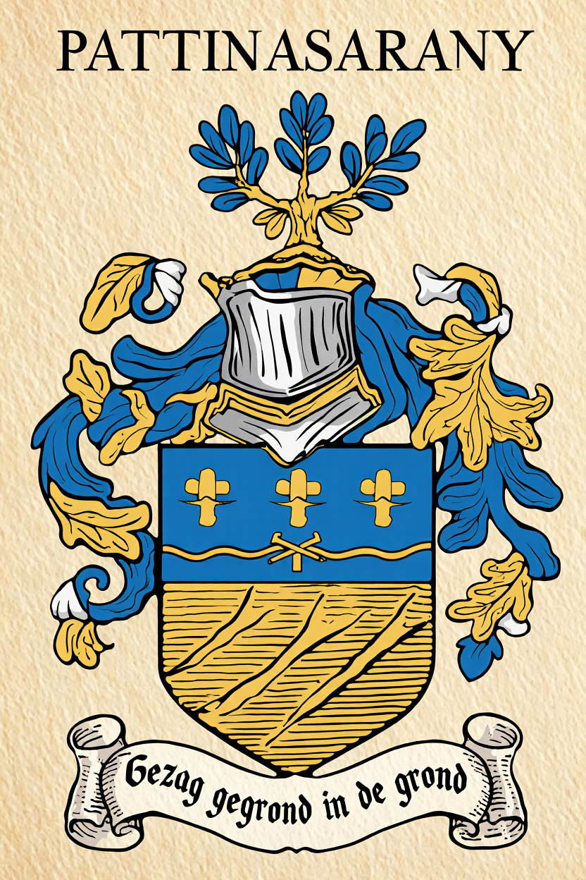 Familiewapen van de achternaam PATTINASARANY