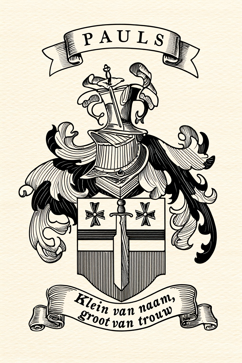 Familiewapen van de achternaam PAULS