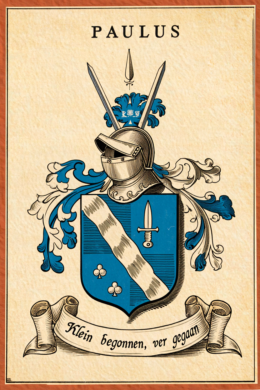 Familiewapen van de achternaam PAULUS