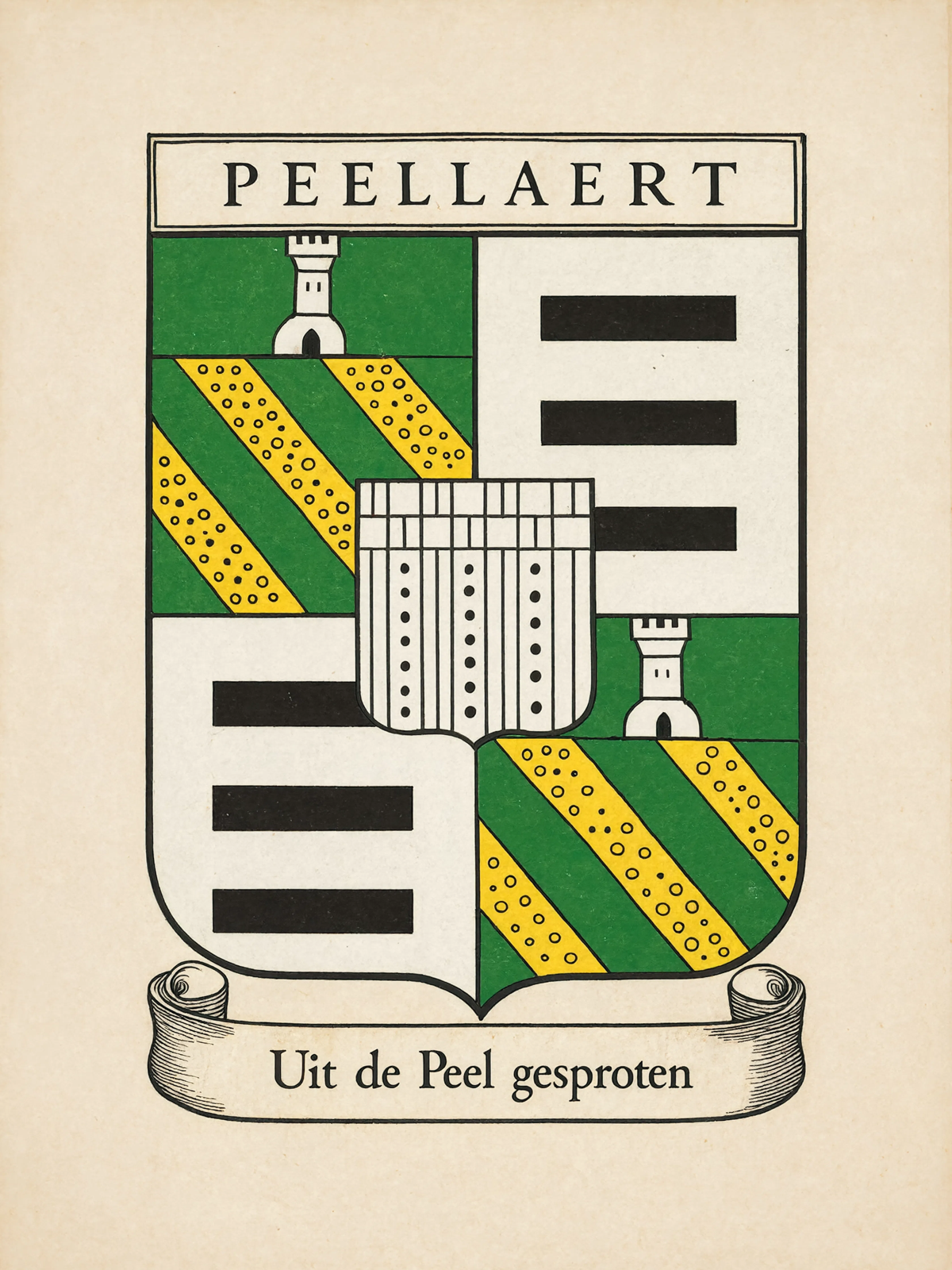 Familiewapen van de achternaam PEELLAERT