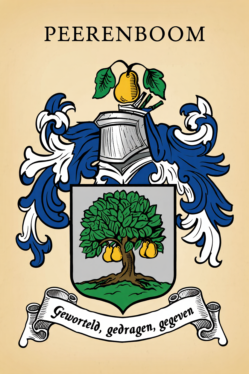 Familiewapen van de achternaam PEERENBOOM