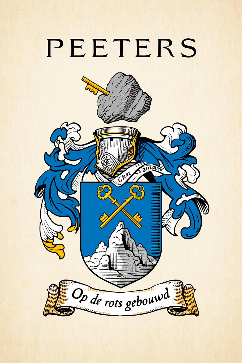Familiewapen van de achternaam PEETERS