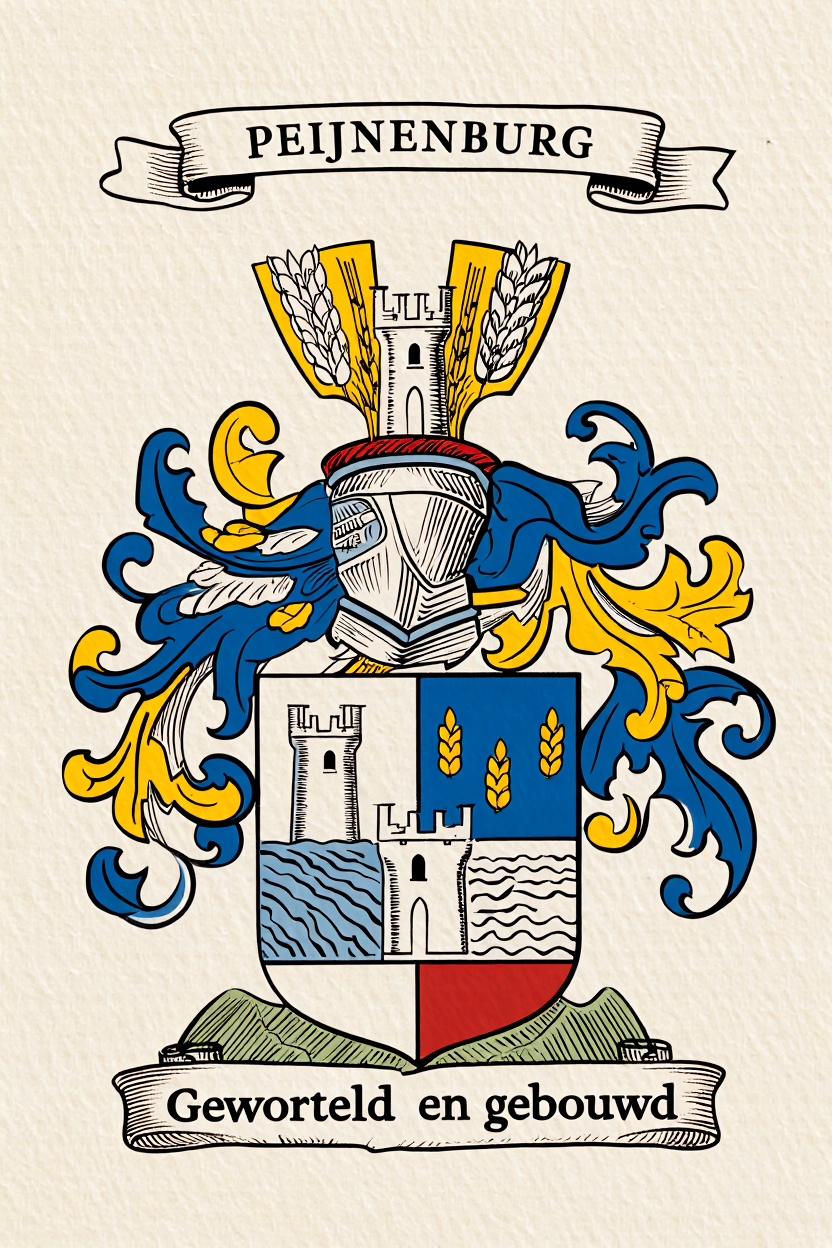 Familiewapen van de achternaam PEIJNENBURG
