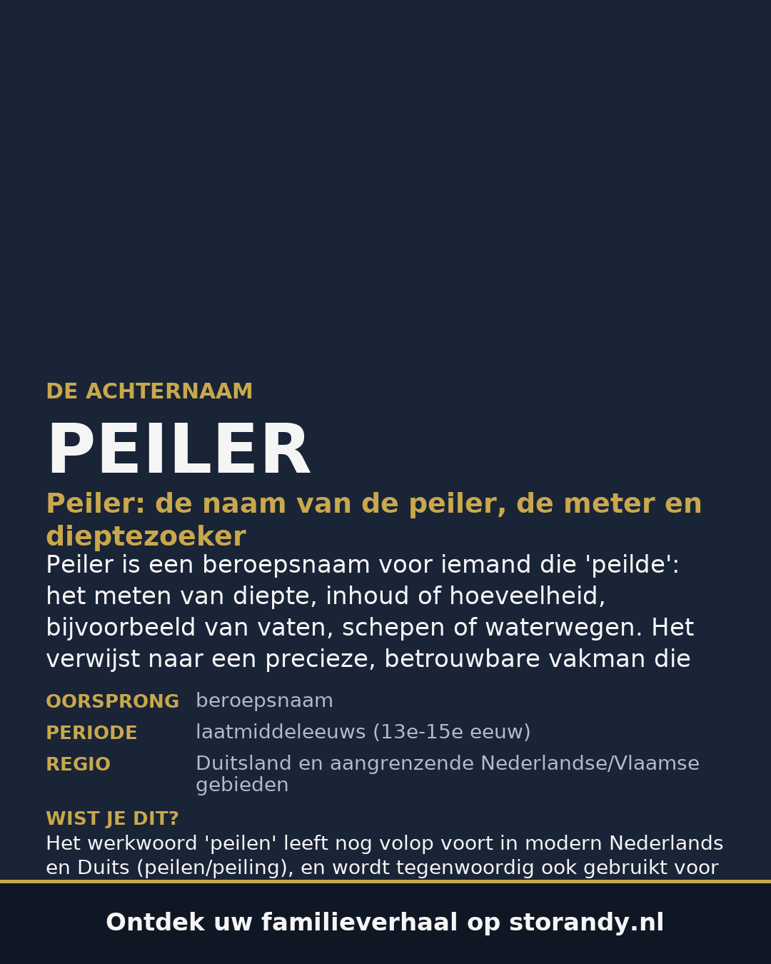 Familiewapen van de achternaam PEILER