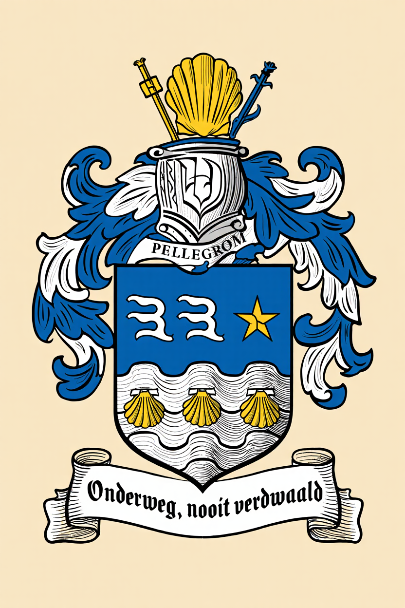 Familiewapen van de achternaam PELLEGROM