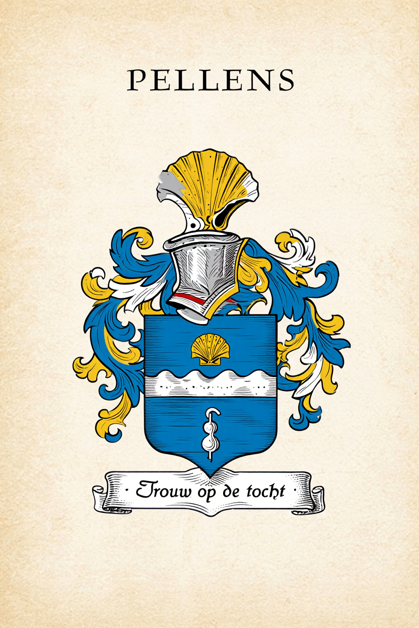 Familiewapen van de achternaam PELLENS