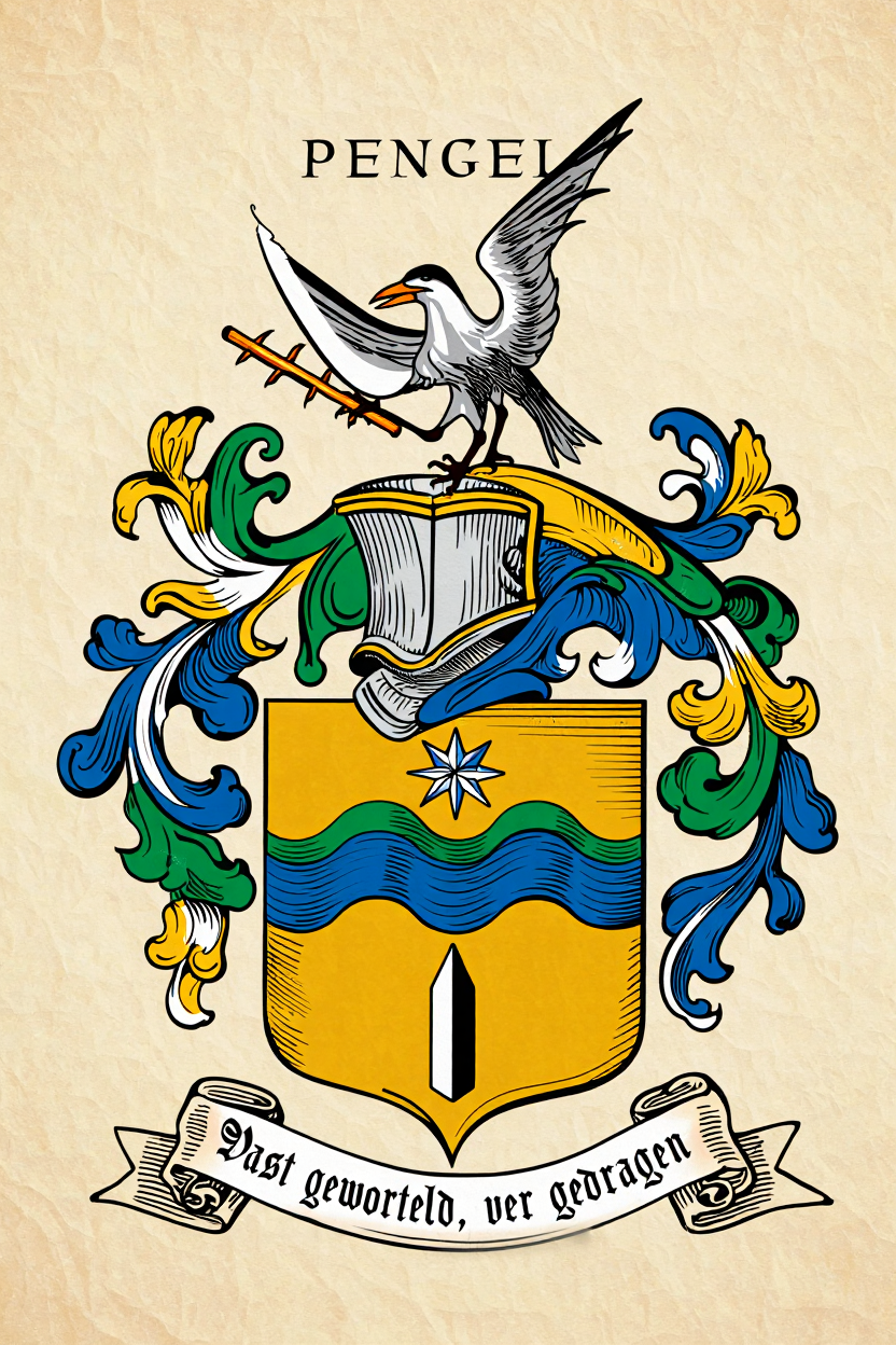 Familiewapen van de achternaam PENGEL