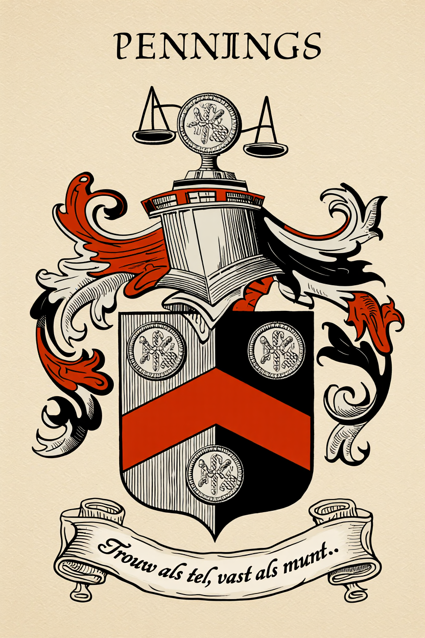 Familiewapen van de achternaam PENNINGS