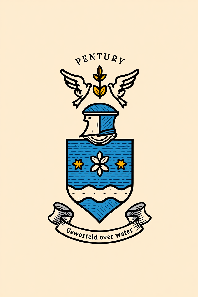 Familiewapen van de achternaam PENTURY