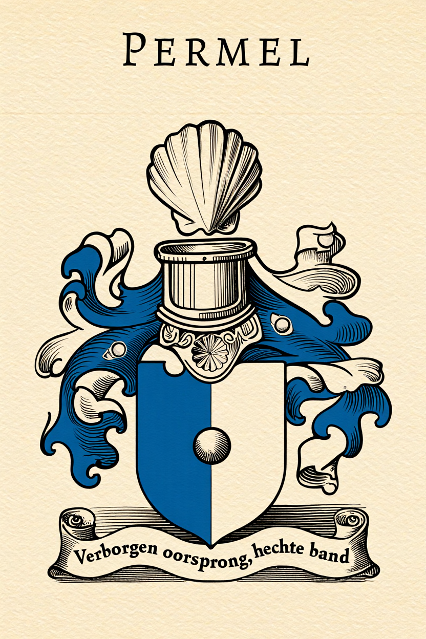 Familiewapen van de achternaam PERMEL